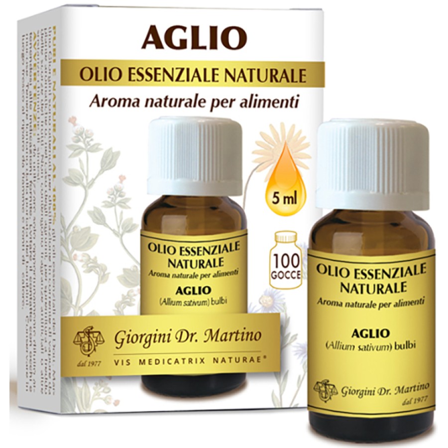 AGLIO OLIO ESSENZIALE NATURALE 5 ML