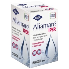 ALIAMARE 25 FLACONCINI IPERTONICI DA 5 ML