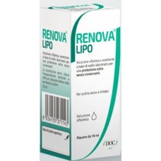 RENOVA COLLIRIO SOSTITUTO LACRIMALE A BASE DI ACIDO IALURONICO 0,4% E LIPIDI FLACONE DA 10 ML SENZA CONSERVANTI RENOVA COLLIRIO SOSTITUTO LACRIMALE A BASE DI ACIDO IALURONICO 0,4% E LIPIDI FLACONE DA 10 ML SENZA CONSERVANTI