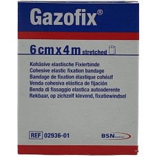 BENDA ELASTICA AUTOADESIVA GAZOFIX 6X400 CM