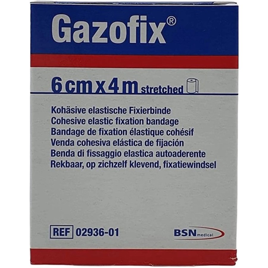 BENDA ELASTICA AUTOADESIVA GAZOFIX 6X400 CM
