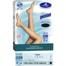 SAUBER CLASSICO COLLANT 140 DENARI MAGLIA LISCIA BLU NOTTE 5