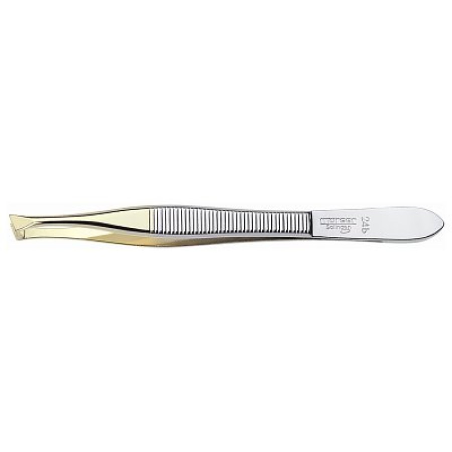 MORSER PINZETTA DORATA OBLIQUA DA 9 CM