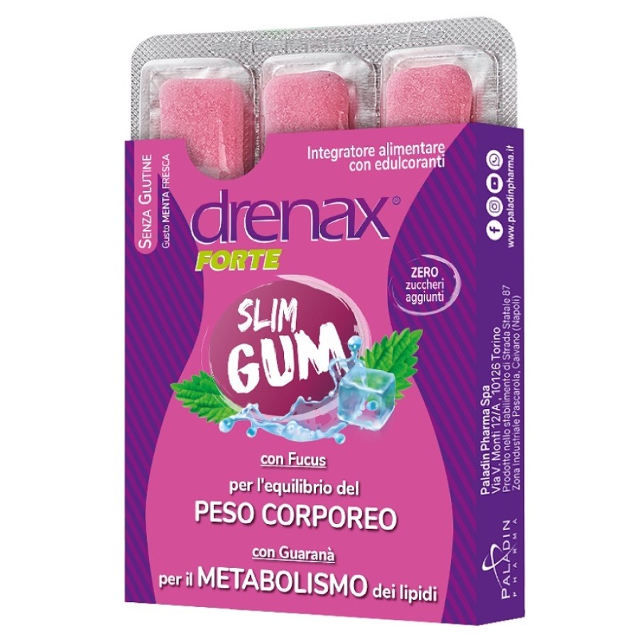 DRENAX SLIM DIMAGRANTE 9 GUM DRENAX SLIM DIMAGRANTE 9 GUM
