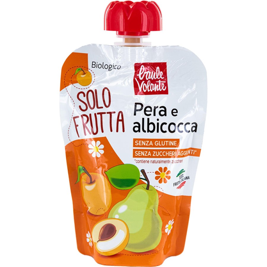 SOLO FRUTTA PERA E ALBICOCCA 100 G SOLO FRUTTA PERA E ALBICOCCA 100 G