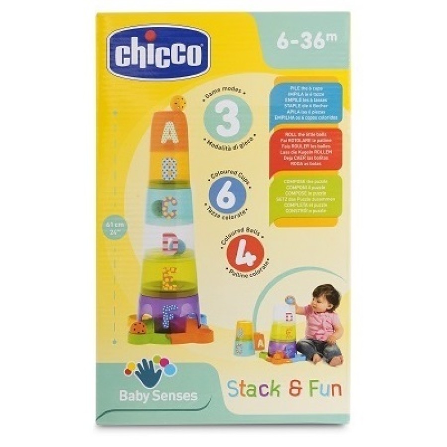 CHICCO GIOCO TORRE CON PALLINE GIOCAIMPILA CHICCO GIOCO TORRE CON PALLINE GIOCAIMPILA