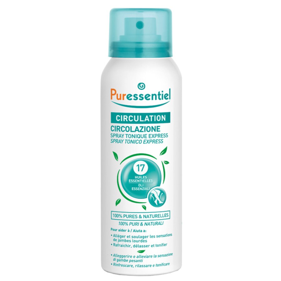 PURESSENTIEL SPRAY TONICO EXPRESS CIRCOLAZIONE 100 ML PURESSENTIEL SPRAY TONICO EXPRESS CIRCOLAZIONE 100 ML