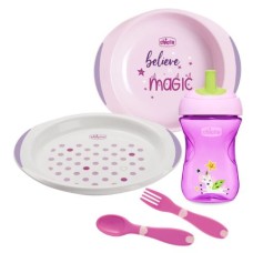 CHICCO SET PAPPA 12 MESI+ ROSA CHICCO SET PAPPA 12 MESI+ ROSA