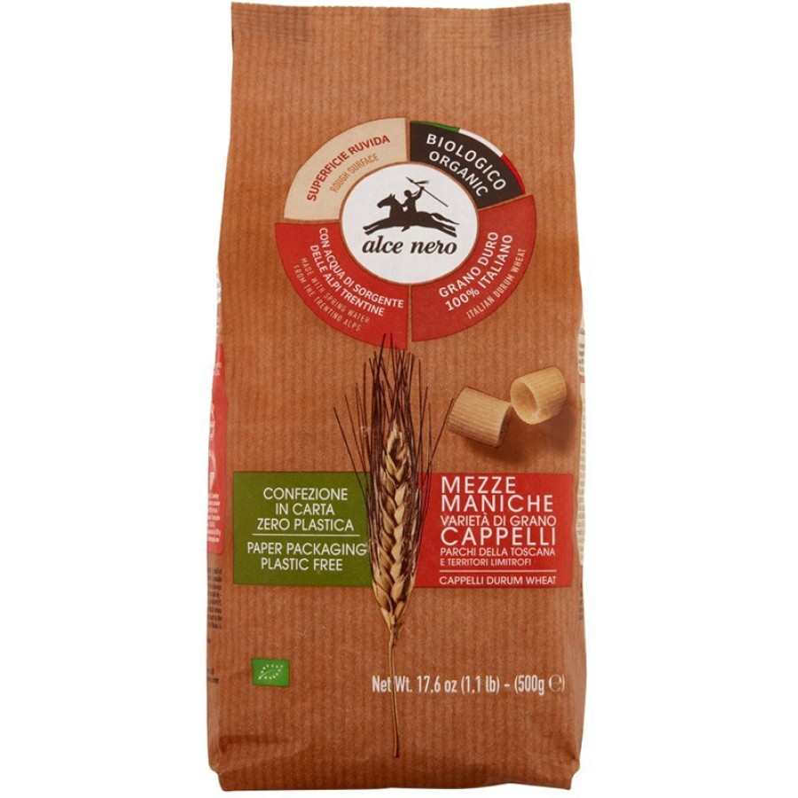 MEZZE MANICHE SEMOLA SENATORE CAPPELLI PARCHI TOSCANI BIO 500 G