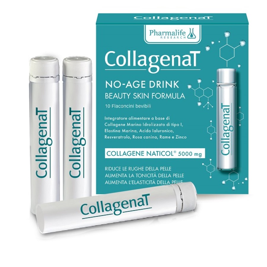 COLLAGENAT NO-AGE 10 FLACONCINI DA 25 ML COLLAGENAT NO-AGE 10 FLACONCINI DA 25 ML