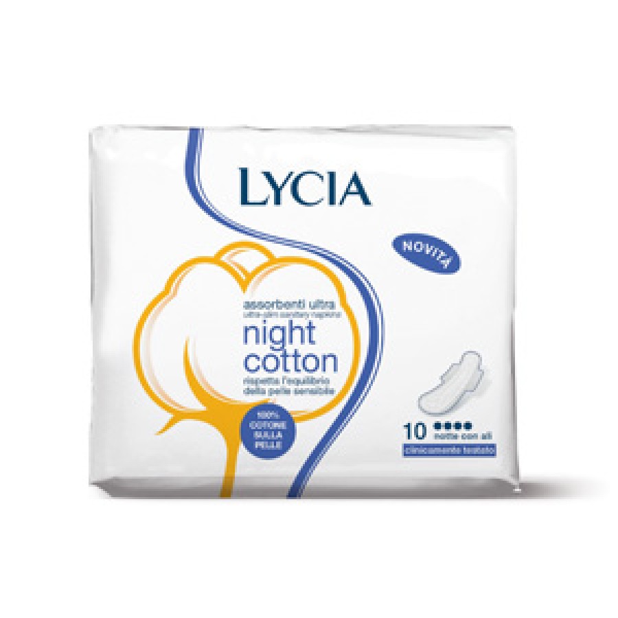 LYCIA COTONE ALI NOTTE 10 PEZZI LYCIA COTONE ALI NOTTE 10 PEZZI