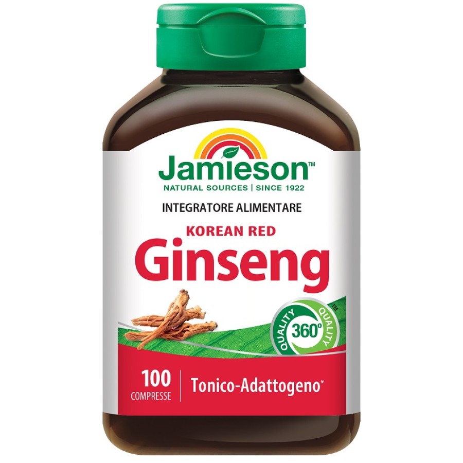 JAMIESON KOREAN GINSENG 100 COMPRESSE