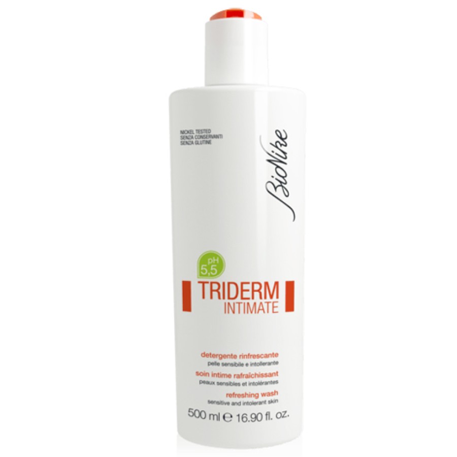 TRIDERM INTIMATE DETERGENTE RINFRESCANTE PH 5,5 500 ML TRIDERM INTIMATE DETERGENTE RINFRESCANTE PH 5,5 500 ML