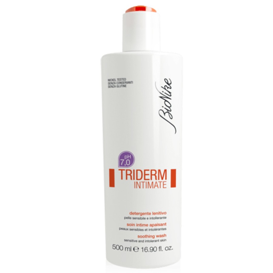 TRIDERM INTIMATE DETERGENTE LENITIVO PH 7,0 500 ML TRIDERM INTIMATE DETERGENTE LENITIVO PH 7,0 500 ML