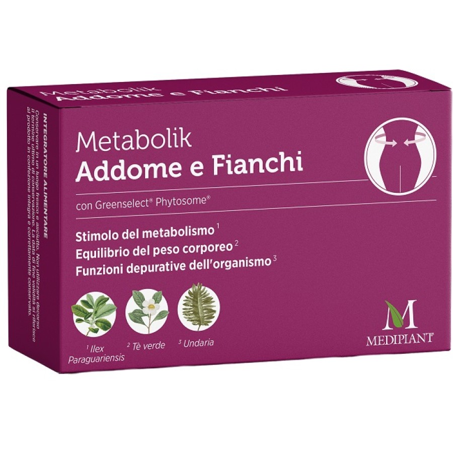 TORNA IN FORMA METABOLIK ADDOME E FIANCHI 30 CAPSULE