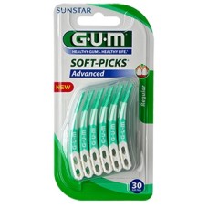 GUM SOFTPICKS ADVANCE SCOVOLINO LARGE GOMMA 30 PEZZI