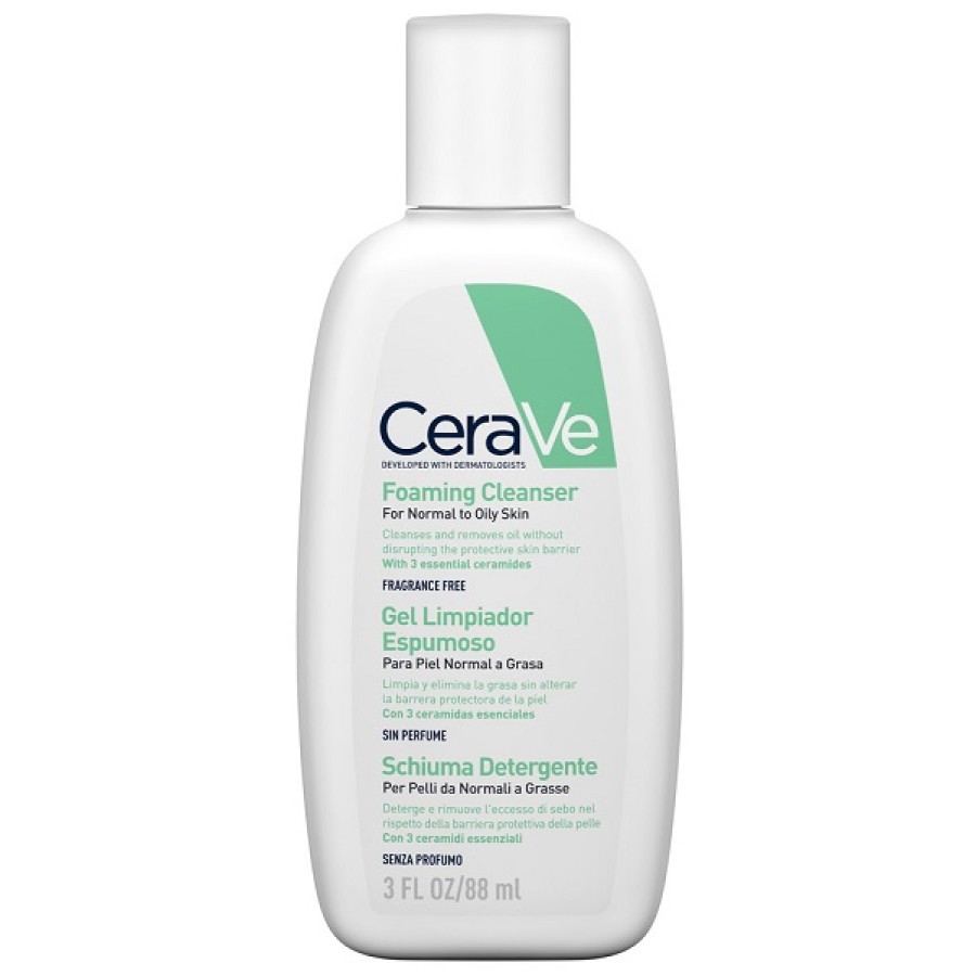 CERAVE SCHIUMA DETERGENTE VISO 88 ML CERAVE SCHIUMA DETERGENTE VISO 88 ML