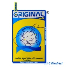 EAR ORIGINAL PLUGS SOFT NEW 20 PEZZI CLASSIC TAPPI AURICOLARI IN FORMA CLASSICA CILINDRICA