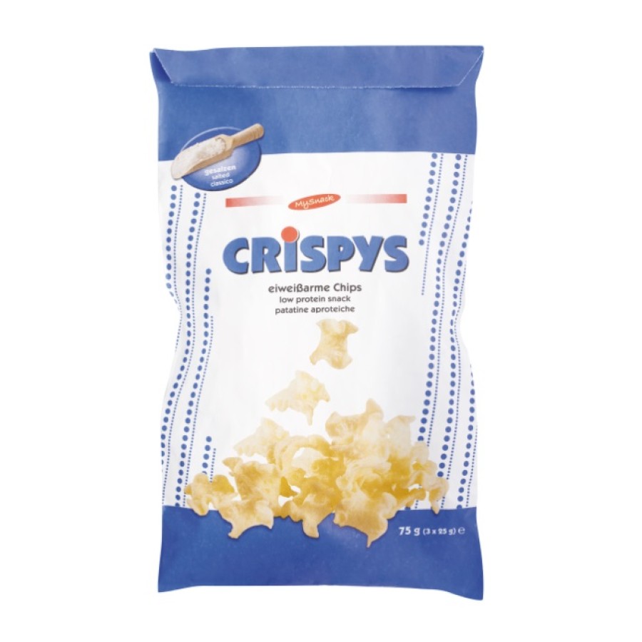 MY SNACK CRISPYS SFOGLIE DI PATATE 3 BUSTE DA 25 G