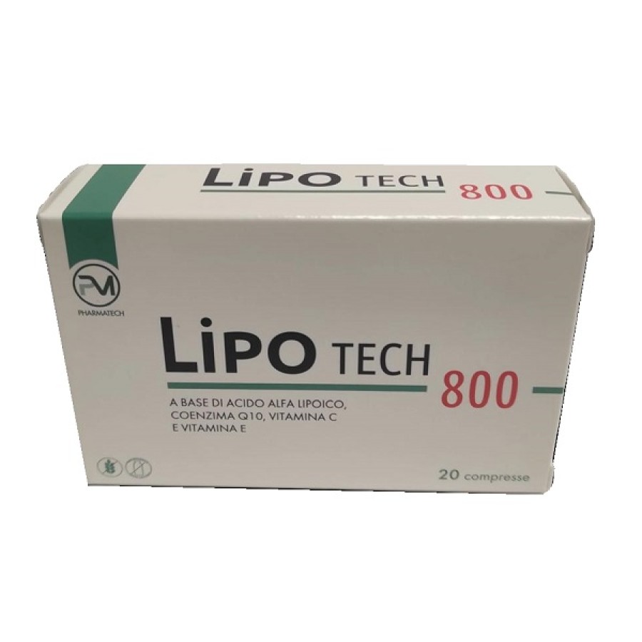 LIPOTECH 800 20 COMPRESSE LIPOTECH 800 20 COMPRESSE