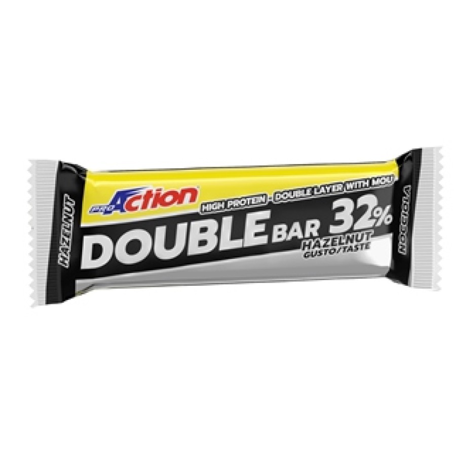 PROACTION DOUBLE BAR 32% NOCCIOLA CARAMELLO 60 G