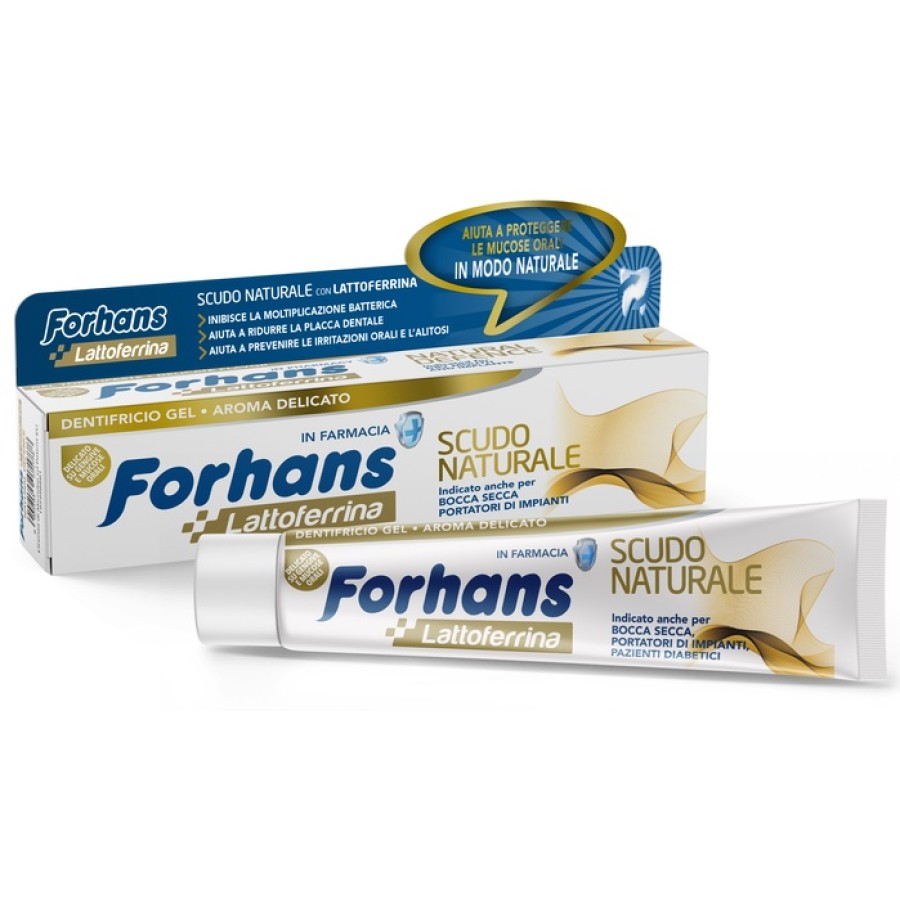 FORHANS DENTIFRICIO SCUDO NATURALE 75 ML FORHANS DENTIFRICIO SCUDO NATURALE 75 ML