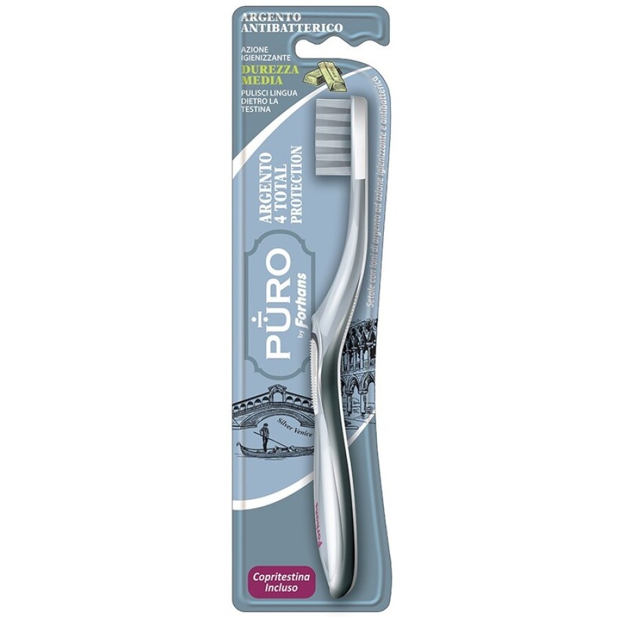 SPAZZOLINO SILVER 4 WHITE FORHANS 1 PEZZO SPAZZOLINO SILVER 4 WHITE FORHANS 1 PEZZO