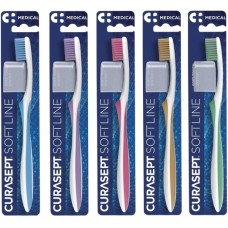 CURASEPT SPAZZOLINO SOFT MEDICAL COLORE AZZURRO