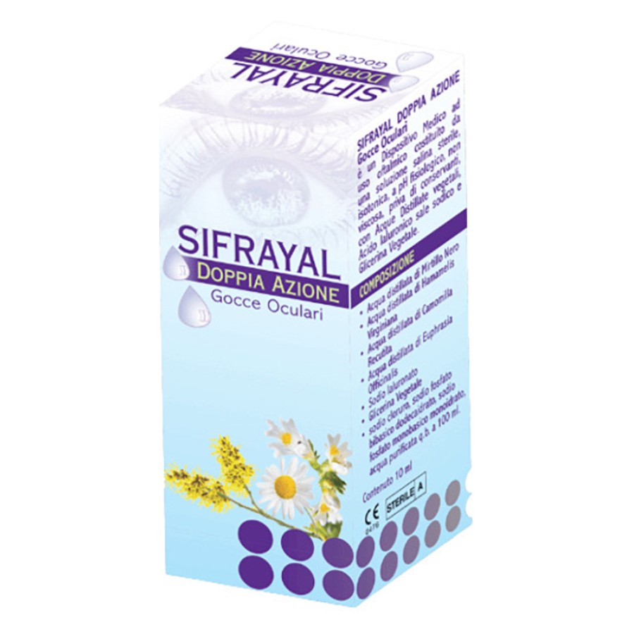 SIFRAYAL DOPPIA AZIONE GOCCE OCULARI 10 ML SIFRAYAL DOPPIA AZIONE GOCCE OCULARI 10 ML
