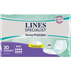 PANNOLONE PER INCONTINENZA LINES SPECIALIST SAGOMATO MAXI 30 PEZZI