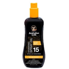 AUSTRALIAN GOLD PROTEZIONE SOLARE SPF 15 OIL SPRAY CON CAROTA 237 ML
