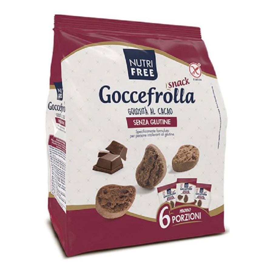 NUTRIFREE GOCCIOLOTTI CIOCCOLATO SNACK 40 G X 6