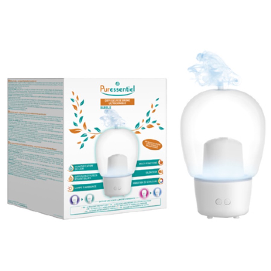 PURESSENTIEL DIFFUSORE BUBBLE ULTRASUONI PLASTICA