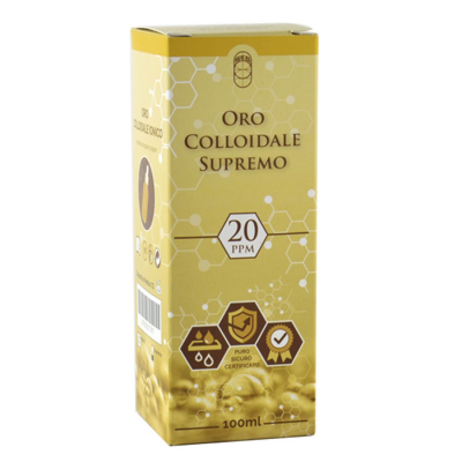 ORO COLLOIDALE SUPREMO 20PPM 100 ML ORO COLLOIDALE SUPREMO 20PPM 100 ML