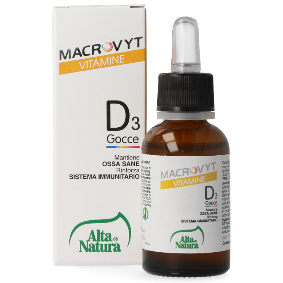 MACROVYT VITAMINA D3 VEG GOCCE 30 ML MACROVYT VITAMINA D3 VEG GOCCE 30 ML
