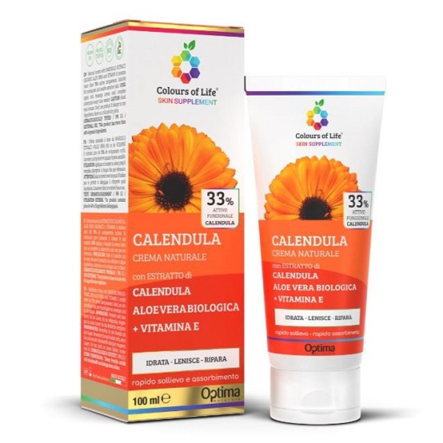 COLOURS OF LIFE SKIN SUPPLEMENT CALENDULA CREMA 100 ML COLOURS OF LIFE SKIN SUPPLEMENT CALENDULA CREMA 100 ML
