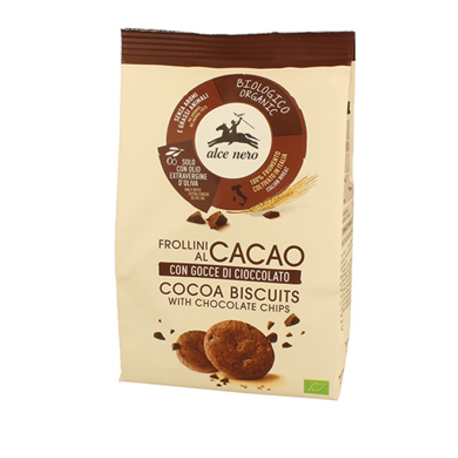 FROLLINO AL CACAO CON GOCCE DI CIOCCOLATO BIO 250 G