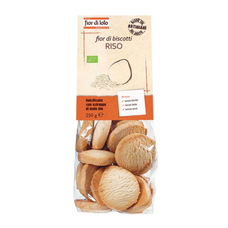FIOR DI BISCOTTI RISO 250 G FIOR DI BISCOTTI RISO 250 G