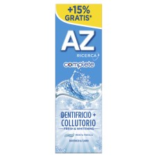 ORAL B DENTIFRICIO AZ COMPLETE + COLLUTORIO WHITENING 65 + 10 ML