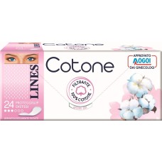 LINES COTONE PROTEGGISLIP DISTESI 24 PEZZI