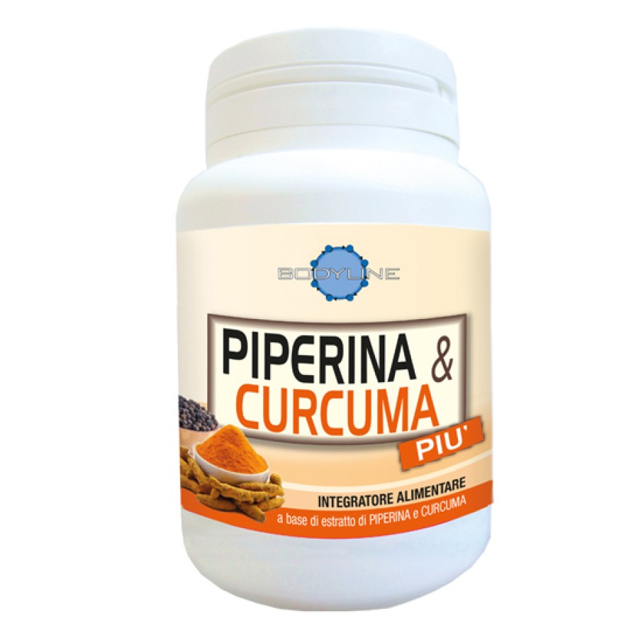PIPERINA & CURCUMA PIU' 60 CAPSULE PIPERINA & CURCUMA PIU' 60 CAPSULE