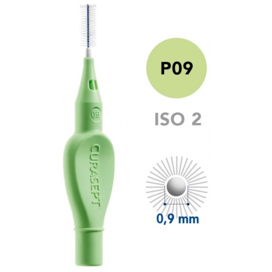 CURASEPT PROXI P09 VERDE CHIARO/LIGHT GREEN 5 PEZZI CURASEPT PROXI P09 VERDE CHIARO/LIGHT GREEN 5 PEZZI