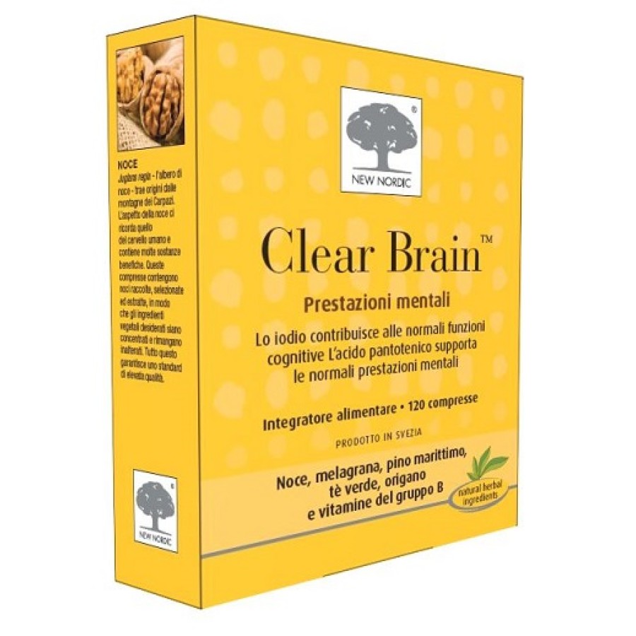 CLEAR BRAIN 120 COMPRESSE CLEAR BRAIN 120 COMPRESSE