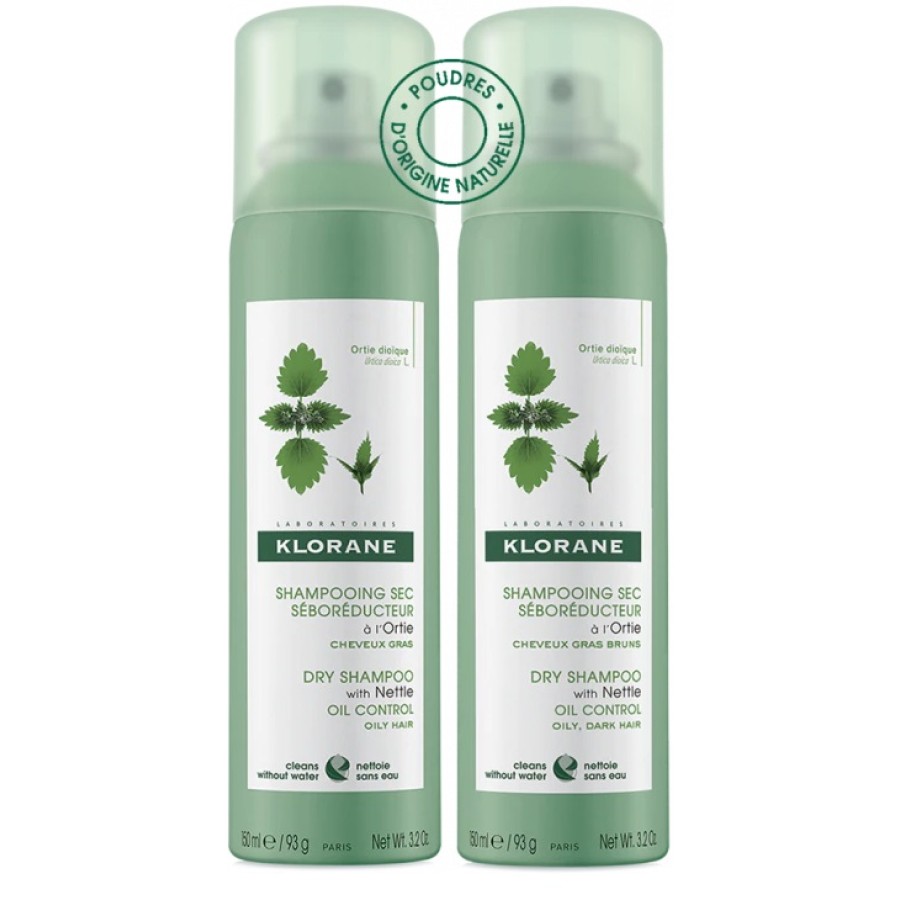 KLORANE DUO SHAMPOO SECCO ALL'ORTICA NP KLORANE DUO SHAMPOO SECCO ALL'ORTICA NP