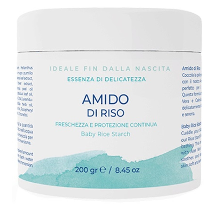 SILVANA AMIDO DI RISO NEUTRO CON ALOE VERA E CALENDULA 200 G SILVANA AMIDO DI RISO NEUTRO CON ALOE VERA E CALENDULA 200 G