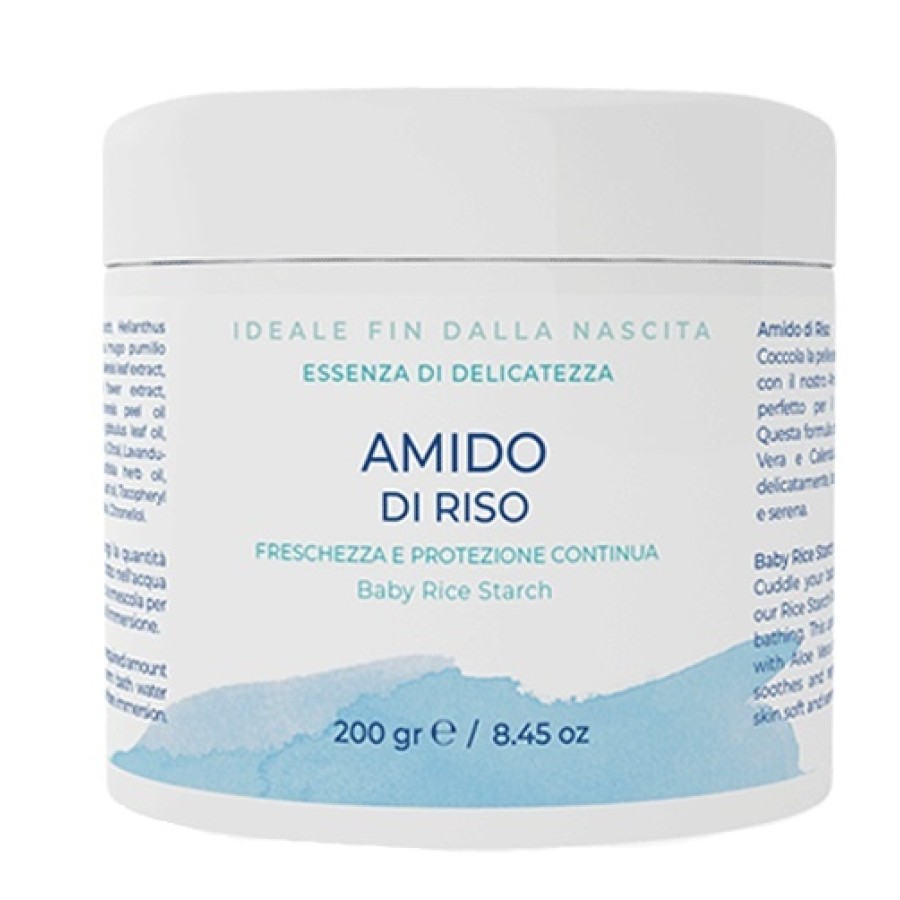 SILVANA AMIDO DI RISO CLASSICO CON ALOE VERA E CALENDULA 200 G SILVANA AMIDO DI RISO CLASSICO CON ALOE VERA E CALENDULA 200 G
