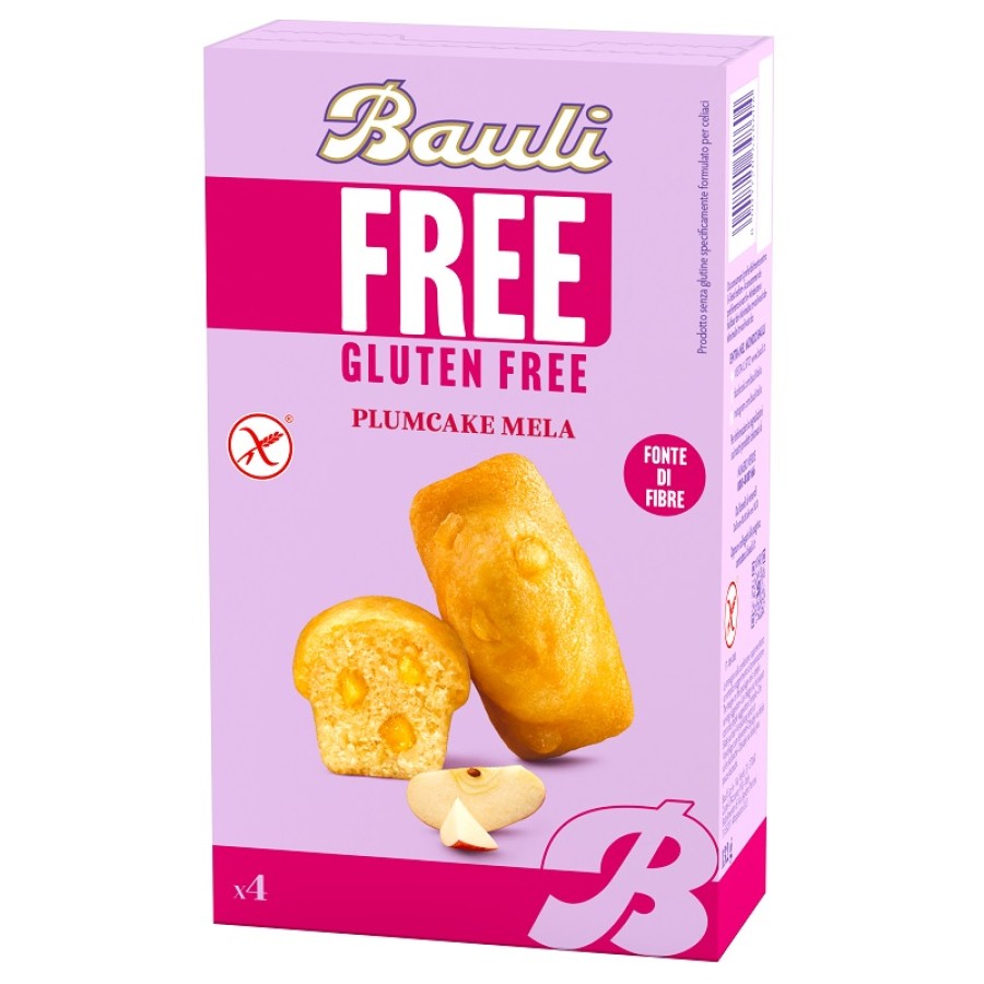 BAULI PLUMCAKE SENZA ALLA MELA 4 PEZZI X 33 G