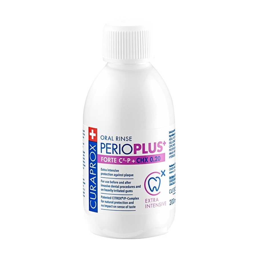 CURAPROX PERIOPLUS+ FORTE CHX 0,20% 200 ML CURAPROX PERIOPLUS+ FORTE CHX 0,20% 200 ML