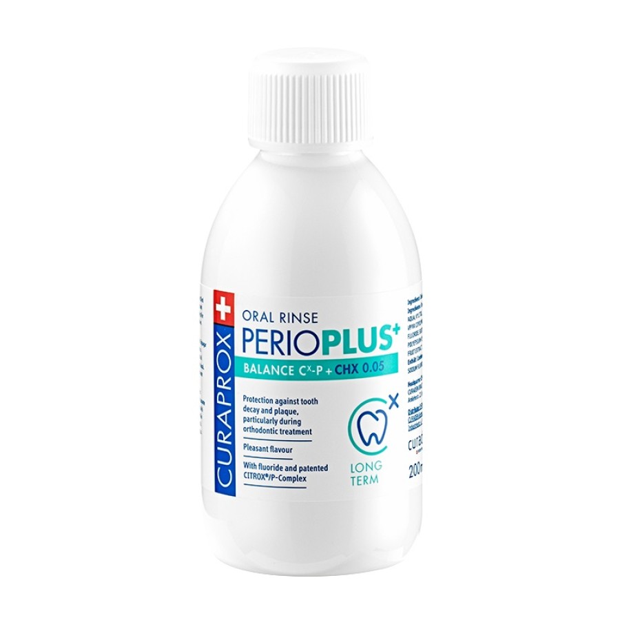 CURAPROX PERIOPLUS+ BALANCE CHX 0,05% 200 ML CURAPROX PERIOPLUS+ BALANCE CHX 0,05% 200 ML