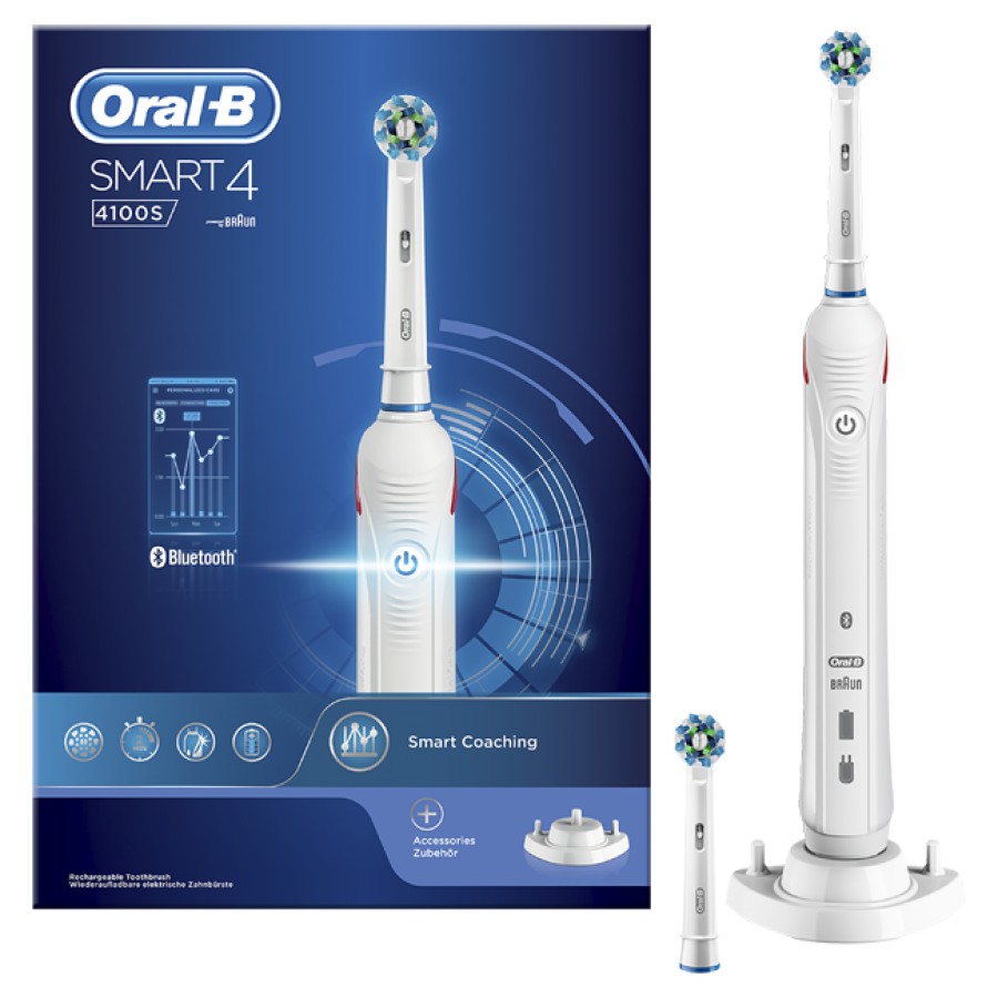 ORALB SMART 4 BIANCO SPAZZOLINO ELETTRICO